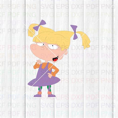 Angelica Pickles Rugrats Svg Png Eps Etsy The Best Porn Website