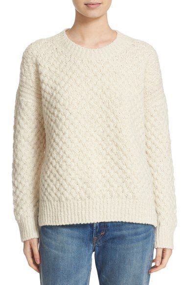 Vince Honeycomb Knit Sweater Available At Nordstrom Honeycomb Slouchy