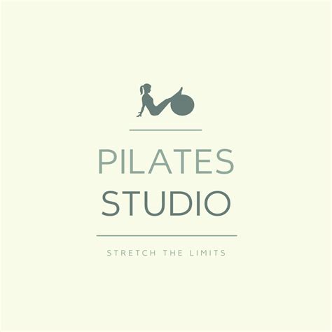 Mujer Pilates Logo Creador De Logos Turbologo