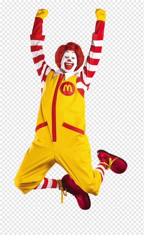 Mcdonald Clown Jump Png Pngwing