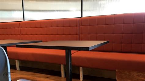 Cafe Bistro Tables For Banquette Seating