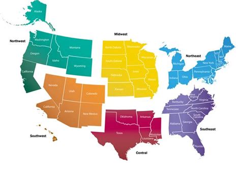Printable blank us map with the outline of all the 50 states. labeled northeast region map of the united states ...