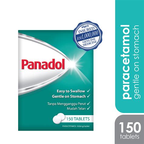 Panadol Coated 500mg 15x10s - Alpro Pharmacy