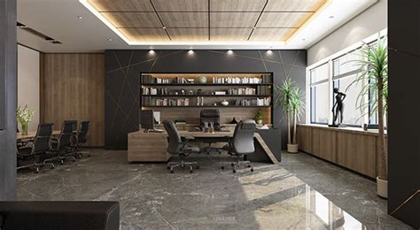 Ceo Office El Hamra Tower Kuwait City On Behance Executive Interior Design Ceo Office