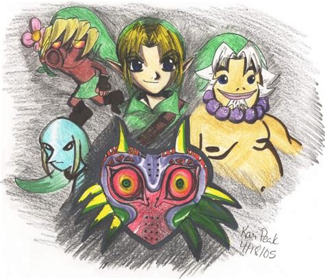 I Love Majora Majoras Mask Legend Of Zelda Fan Art