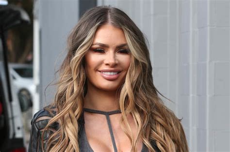 Towie Chloe Sims Exposes Assets As She Ditches Bra In Very Clingy Top