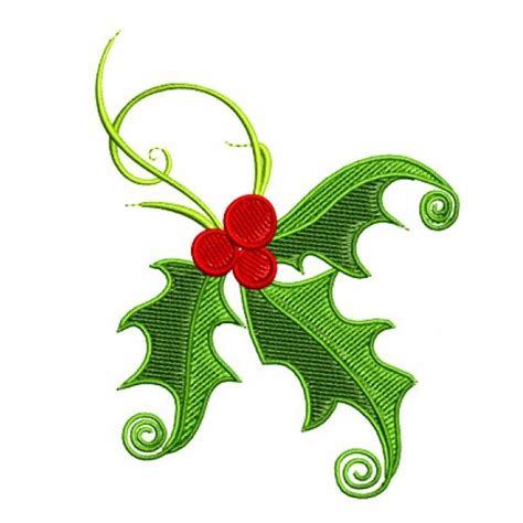 Check out our free designs pes selection for the very best in unique or custom, handmade pieces from our embroidery shops. Christmas Holly Embroidery Design • DIGITIZED EMBROIDERY ...