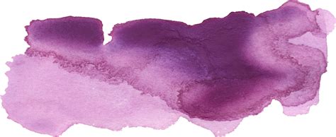 24 Purple Watercolor Brush Stroke PNG Transparent OnlyGFX Com
