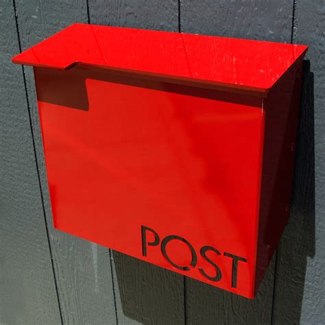Contemporary Mailbox Custom House Number Mailbox No 1711 Etsy