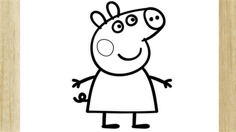 Como Desenhar A Peppa Pig FÁcil How To Draw Peppa Pig Easy