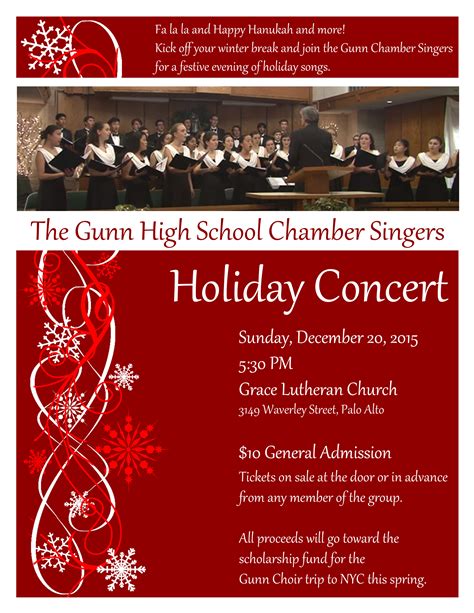 Choir Holiday Concert Poster 2015 1
