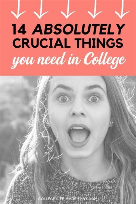 14 Things You Need For College That Are Absolutely Crucial Freshman College Girl College