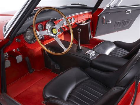 Ferrari 250 Gt Swb Pininfarina 1961 Interior Ferrari Pinterest
