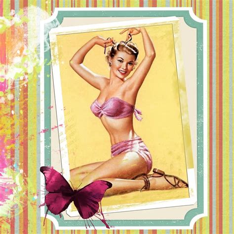 pin up girl in bikini free image download