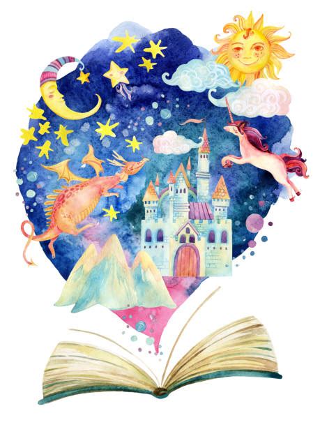 Fairy Tale Book Illustrations Royalty Free Vector Graphics And Clip Art Istock
