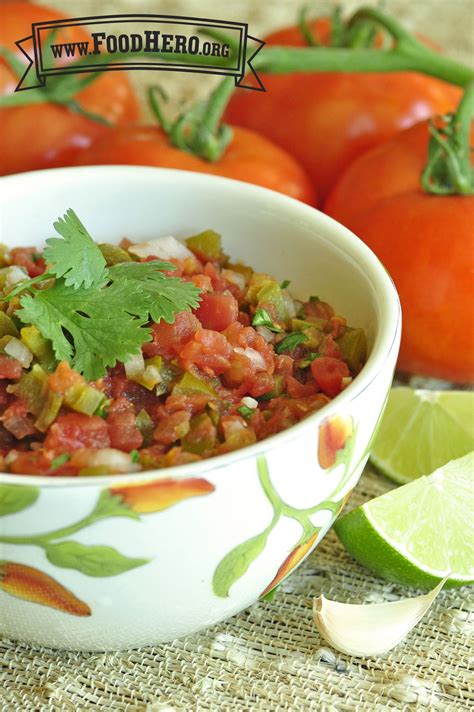 Quick Tomato Salsa Recipe Delicious Healthy Recipes Good Healthy