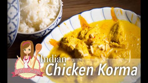 It is also a great joy to soak up the gravy shredded coconut some korma recipe adds shredded coconuts to the onion/yogurt paste. Indian Chicken Korma Recipe // Indisches Chicken Korma ...