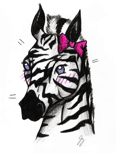 Cute Zebra By Pearlunicorn Katara On Deviantart