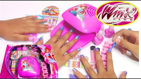 winx fairy fashion set    nail art design youtube