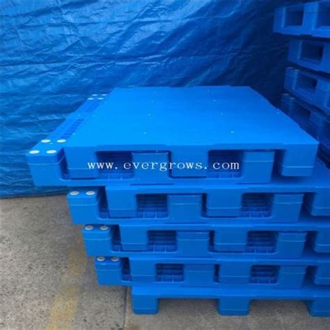 1200x1000 Mm Heavy Duty Stackable Plastic Pallet Double Sided High