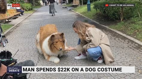 Man Who Spent 22k To Be A Collie Dog Bites Back At Online ‘sex Trolls