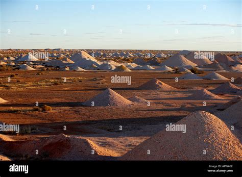 Coober Pedy Opal Mining Area Outback South Australia Stock Photo Alamy