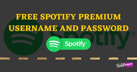 Free Spotify Premium Account Passwords 2021 Nsadocu