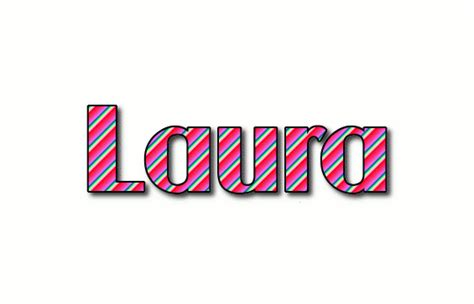 Laura Лого Бесплатный инструмент для дизайна имени от Flaming Text