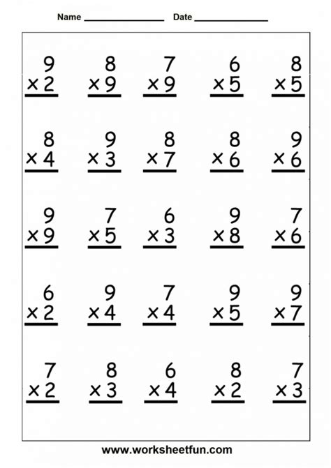 Free Printable Worksheets For First Second Grade Subtraction
