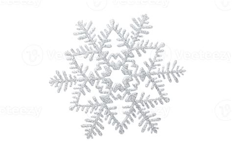 White Snowflake Isolated On A Transparent Background 21939003 Png