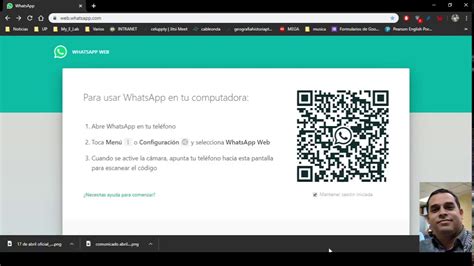 Cómo Usar Whatsapp Web En El Ordenador Youtube