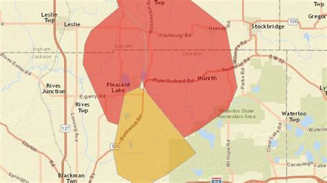 A dialog box will appear with more information. Thousands without power in rural Jackson & Ingham counties
