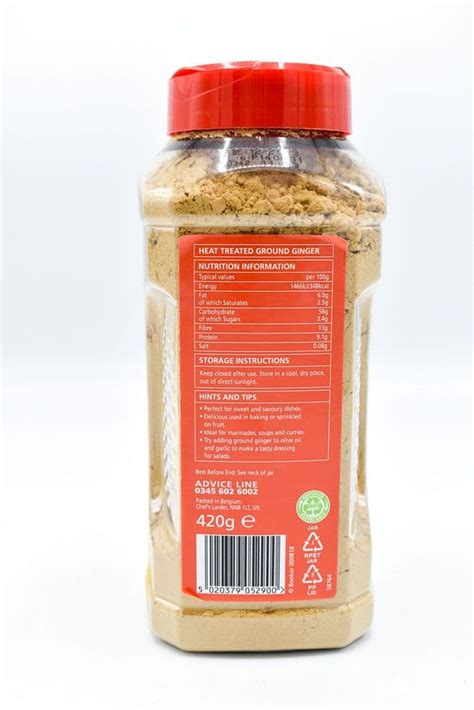 420g Ground Ginger Seasoning Bulk Ration Food Storage