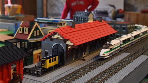 Lego Enthusiasts Recreate Ellicott City In Holiday Train Garden