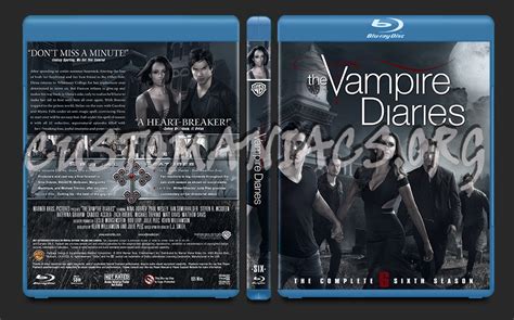 The Vampire Diaries Season Six Blu Ray Cover Dvd Covers And Labels By