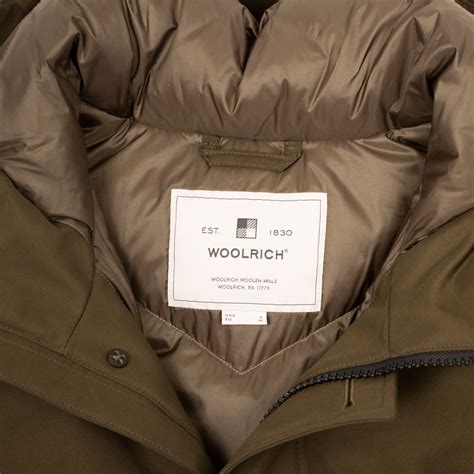 Woolrich Gtx Mountain Parka Army The Sporting Lodge