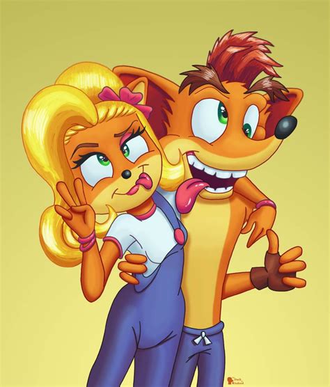 Crash And Coco Silly Siblings By Theduckofindeed On Deviantart Crash