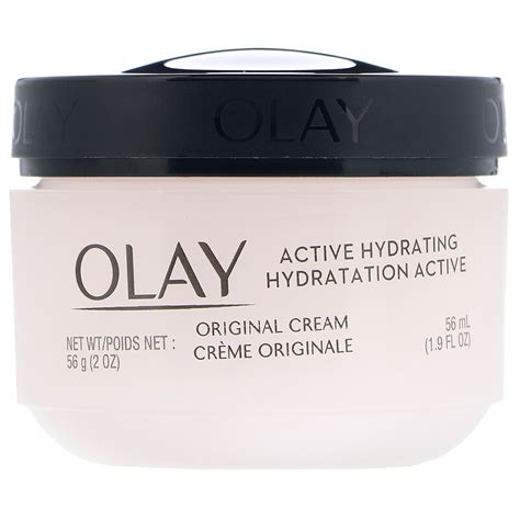 Olay Active Hydrating Cream Original 2 Fl Oz 56 Ml Iherb