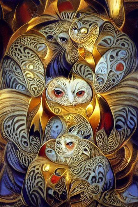 Owl Moon M14 Ai Generated Artwork Nightcafe Creator