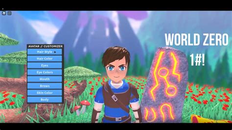 How to redeem the codes. World Zero (Roblox) 1# - YouTube