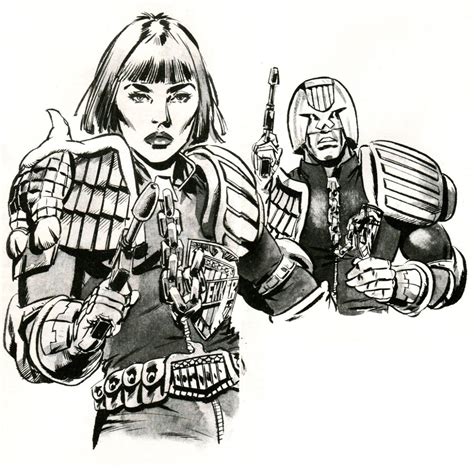 A Short History Of Female Judges In Judge Dredd From 1982 To 1986 Judge Anon