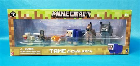 Minecraft Jazwares Choose Wild Tame Animal Dungeon Baby Mob Survival
