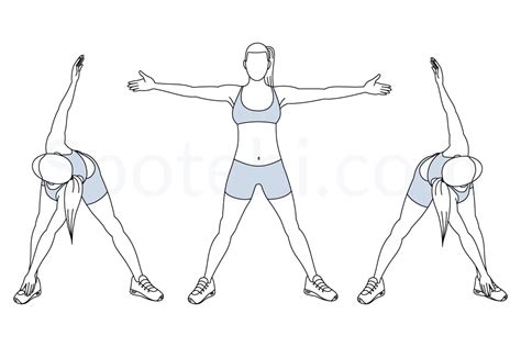 Bent Over Twist Illustrated Exercise Guide