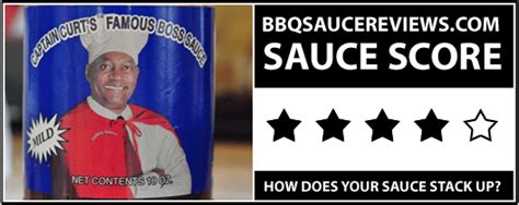 Captain Curts Famous Boss Sauce 45 Bbq Sauce Reviews Best