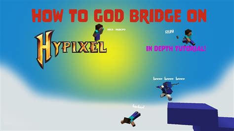 Hypixel Tutorials How To God Bridge On Hypixel In Depth Tutorial