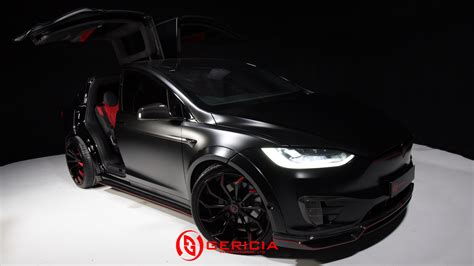 Custom Tesla Model X Widebody Gericia International Ltd Uk