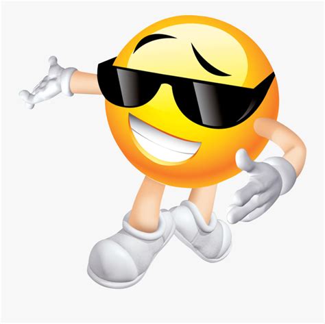 Cool Kids Emoji Free Transparent Clipart Clipartkey