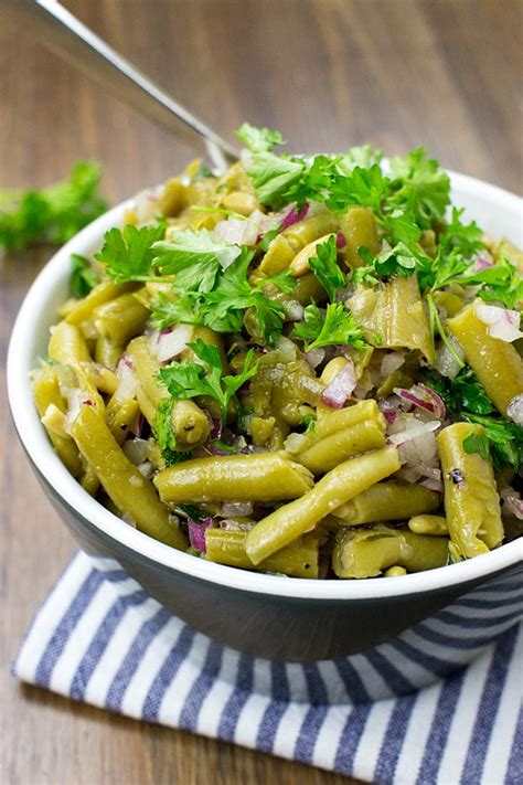 Easy Green Bean Salad Naturally Vegan Ready In 3 Minutes