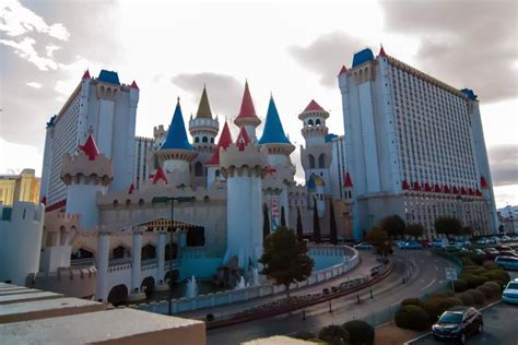 Las Vegas Castle Hotel Free Stock Photo By On