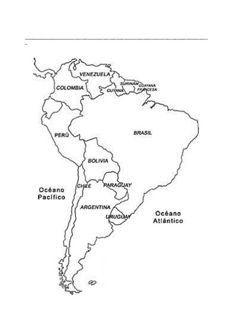 Mapas Del Peru Y Sudamerica Para Pintar